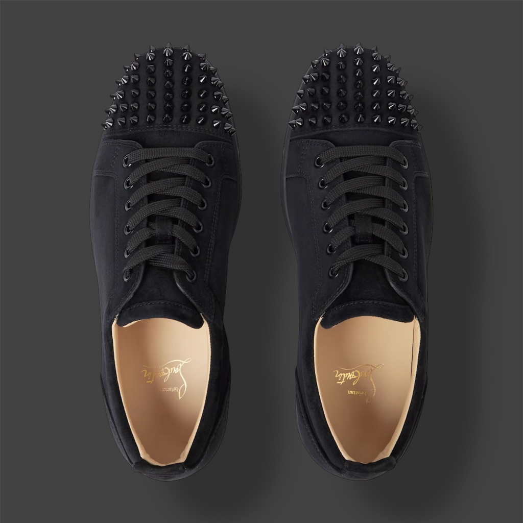 Louis junior spike leather low trainers