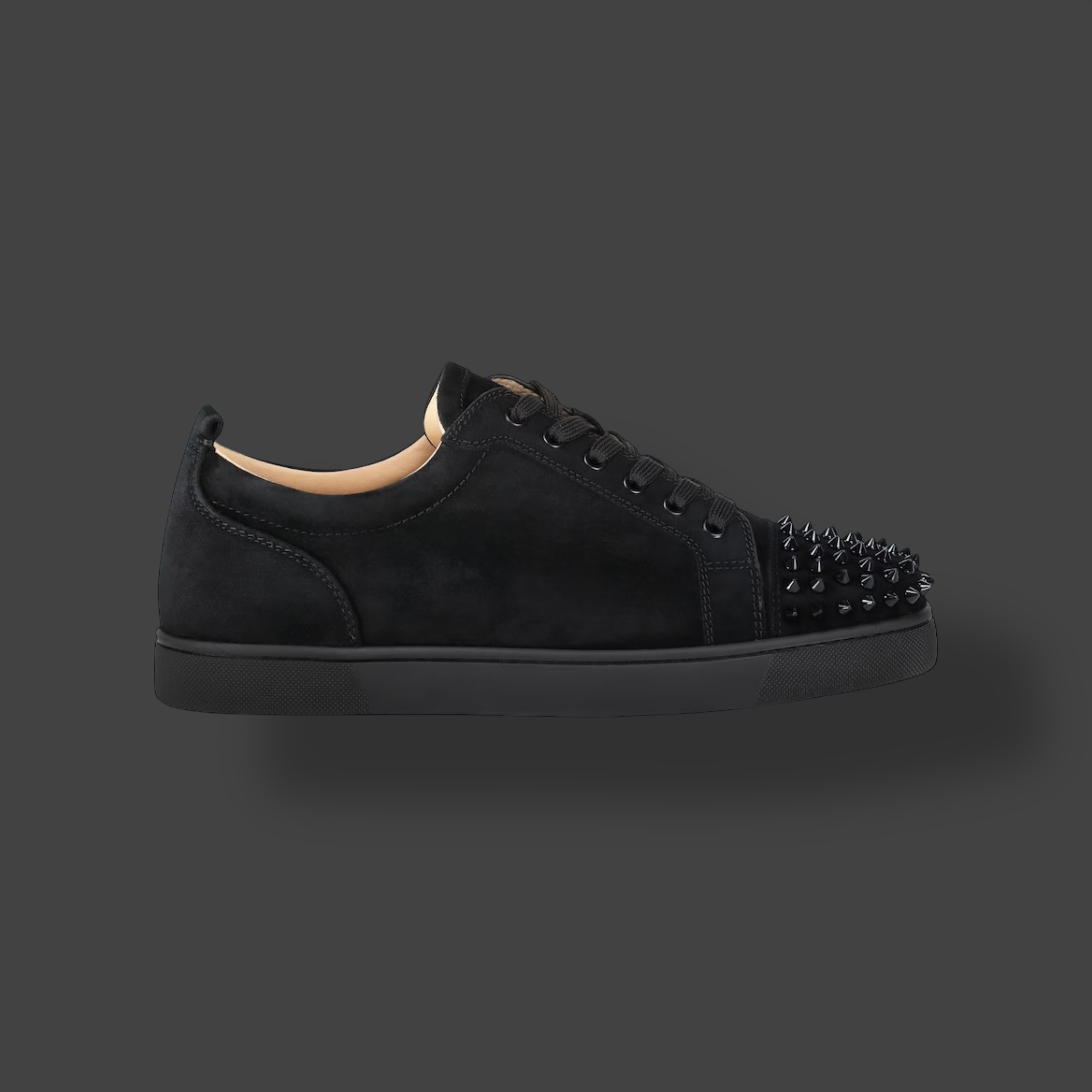 Louis junior spike leather low trainers